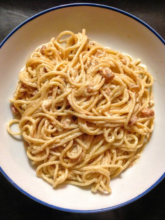 Una foto de Salsa carbonara deliciosa