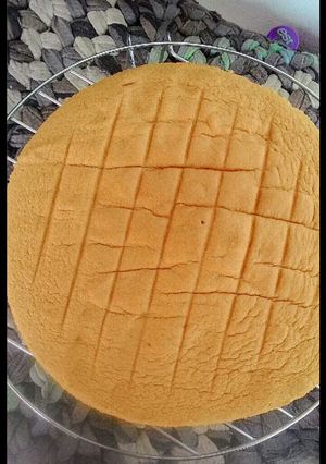 A picture of Coffee Chiffon cake.