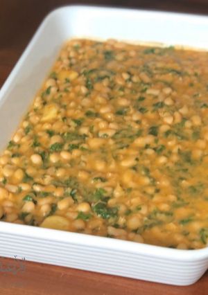 صورة لوصفة فاصولياء بيضاء بالزيت (تقدم باردة)