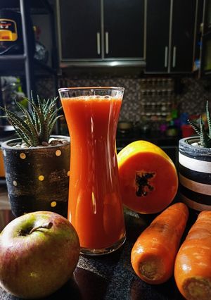 Foto resep Jus Pepaya Wortel Apel