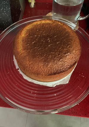 Una foto de Bizcocho de naranja