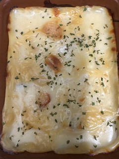 Una foto de 452. Bacalao al horno con bechamel (principal pescado)
