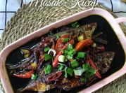 Gambar mackerel masak kicap