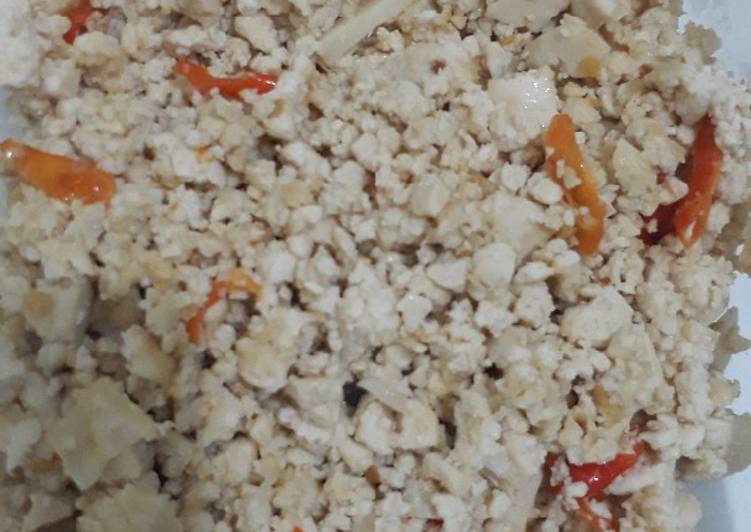 Orak Arik Tahu Rawit