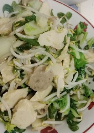 Foto resep Sawi ijo Toge plus2