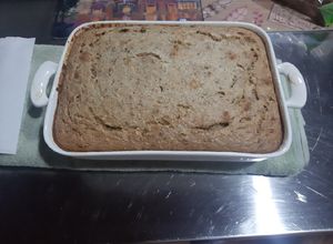 Una foto de Borracho especial(budín de pan)
