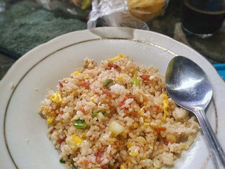 Resep: Nasi goreng telur kornet Enak Terbaru