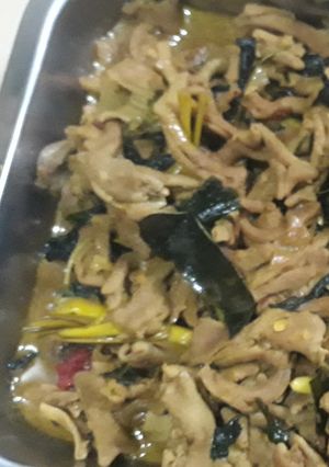 Foto resep Usus Bumbu Kemangi