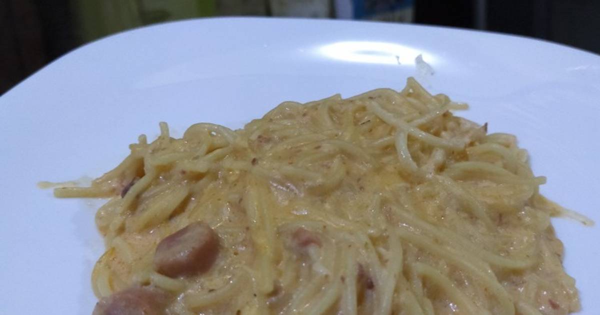 912 resep spageti carbonara enak dan sederhana - Cookpad