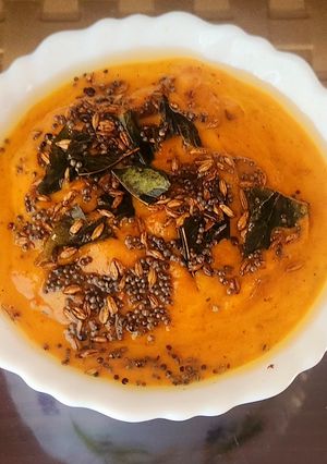 A picture of Tomato Pachadi.