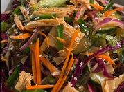 A picture of glass noodle salad
