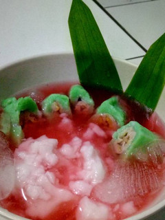 Foto resep Es pisang ijo