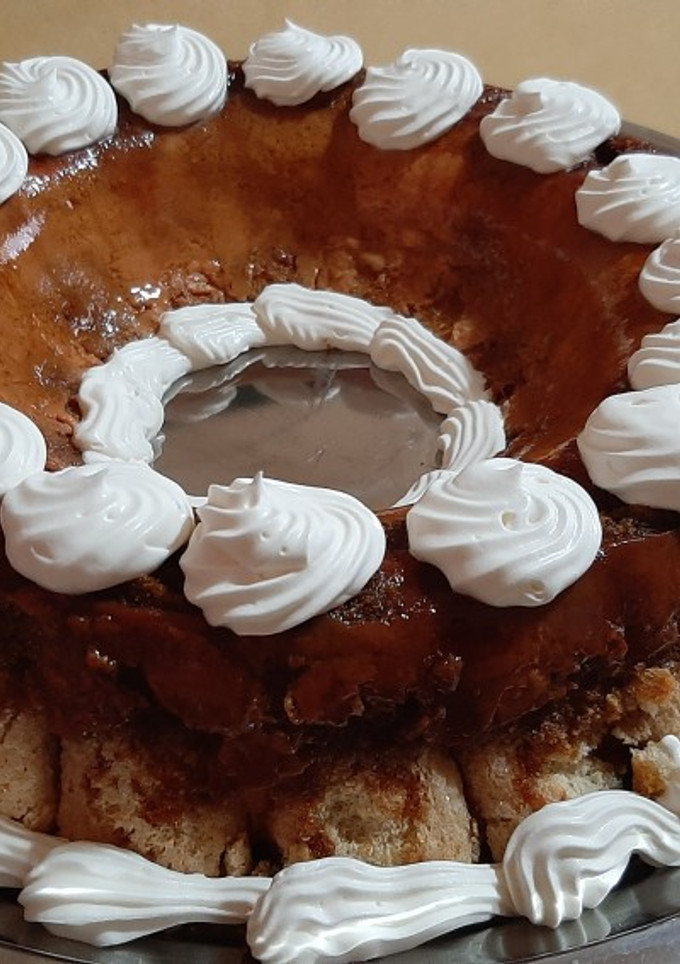 Una foto de Flan con vainillas