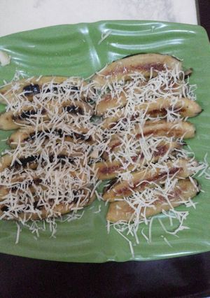 Foto resep Pisang Bakar tabur Keju dan Sari kurma