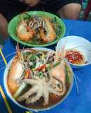 Mì Bạch Tuột,Tôm