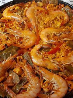 Una foto de Paella mixta