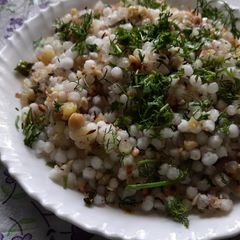 A picture of Sabudana khichadi.