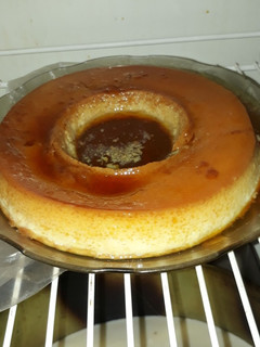 Una foto de Flan casero