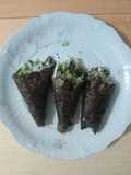 Temaki vegetariano
