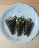 Temaki vegetariano