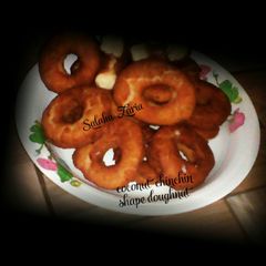 A picture of Coconut chincin(shape doughnuts).