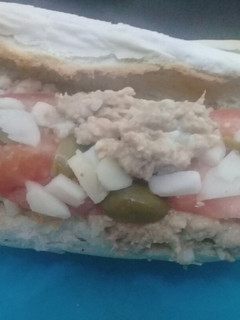 Una foto de Baguet completo