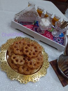 صورة لوصفة حلوة الوردة المعسلة 💜