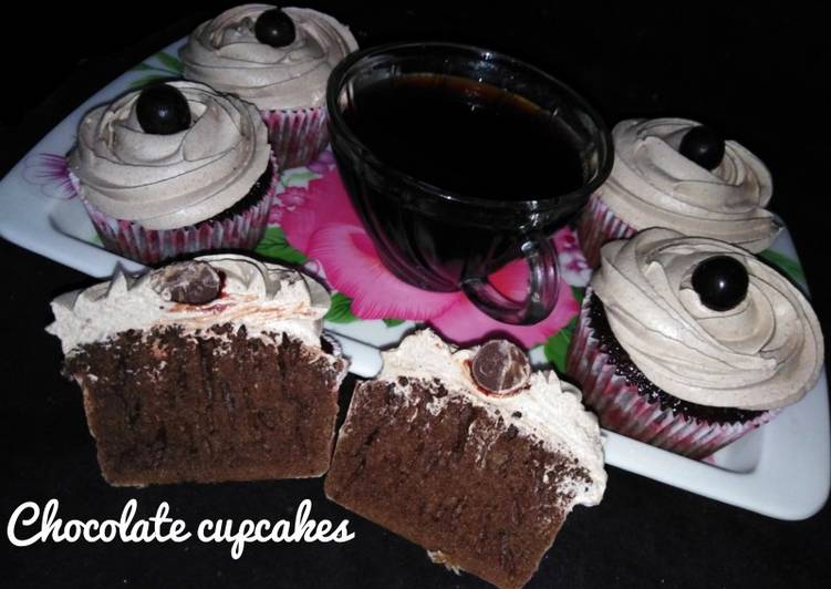 How to Prepare Quick Chocolate cupcakes