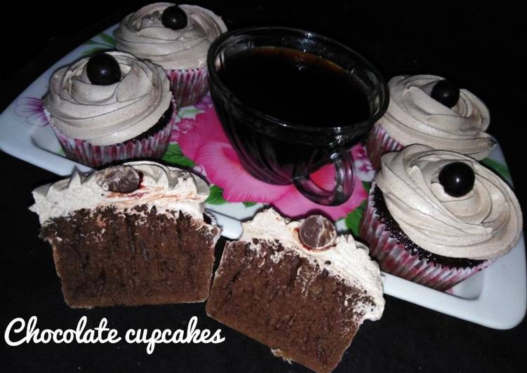 Easiest Way to Prepare Ultimate Chocolate cupcakes