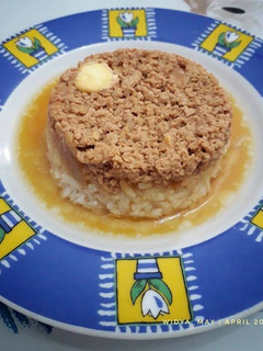 Foto resep Nasi Tim Ayam Kecap (Mpasi)