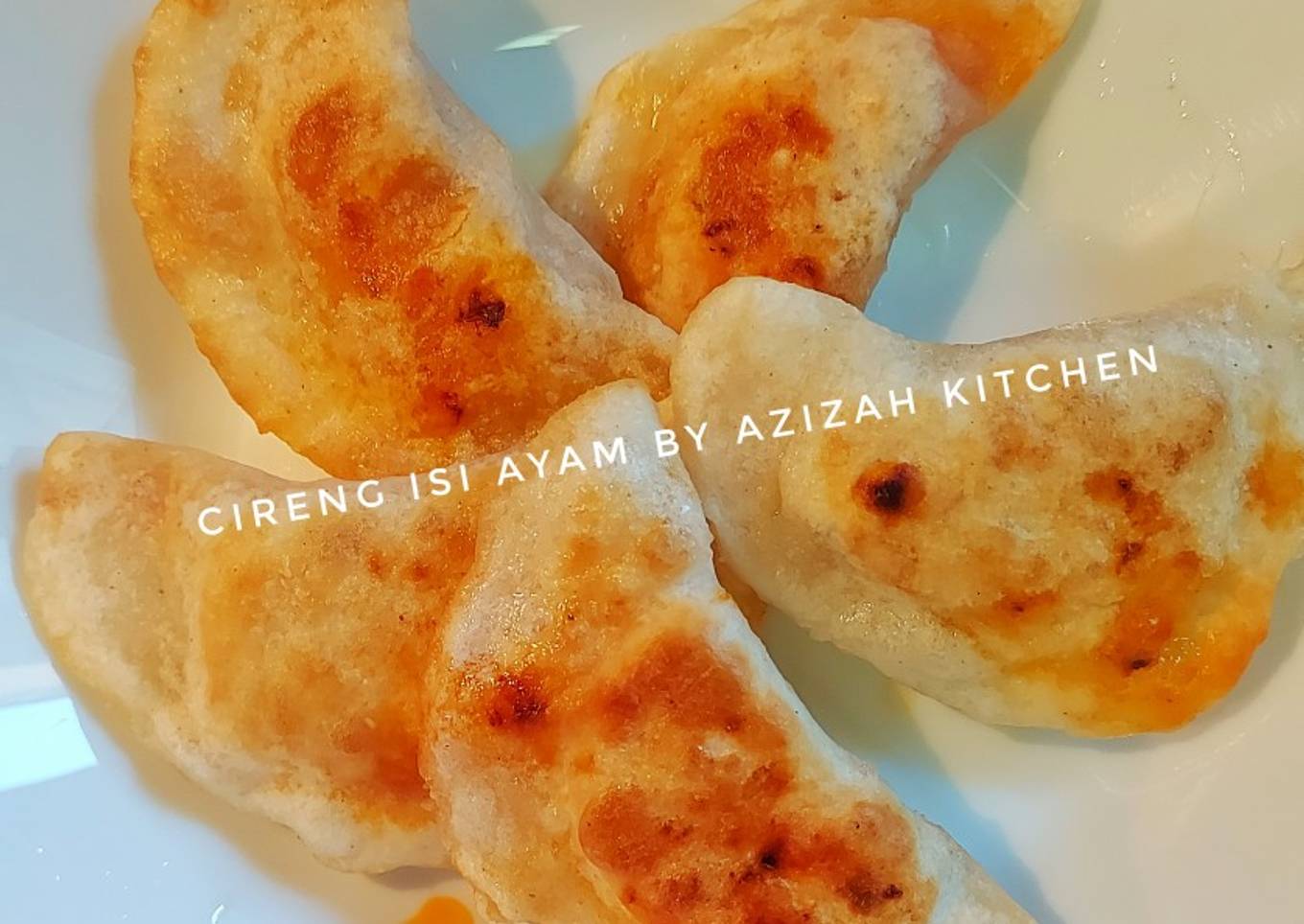 Cireng isi ayam pedas