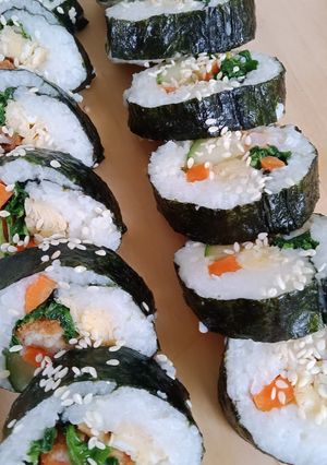 Foto resep Gimbap Udang & Nugget Super Simpel