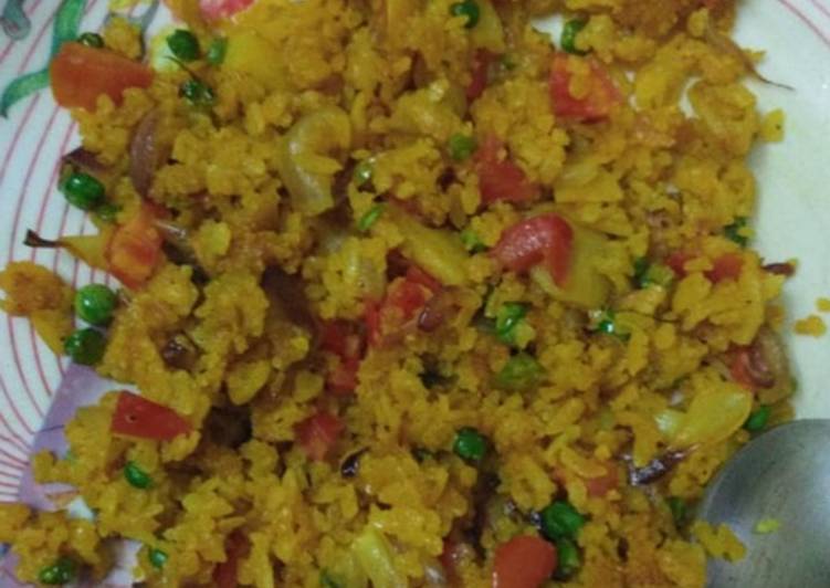 Vegetables poha