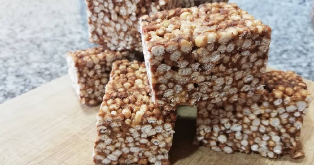 Barritas de Quinoa y Chocolate Receta de Teresa- Cookpad