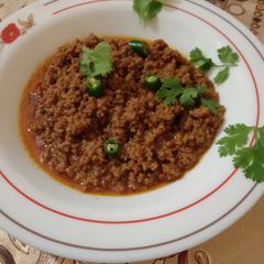 A picture of Bhunna Qeema 🍲.