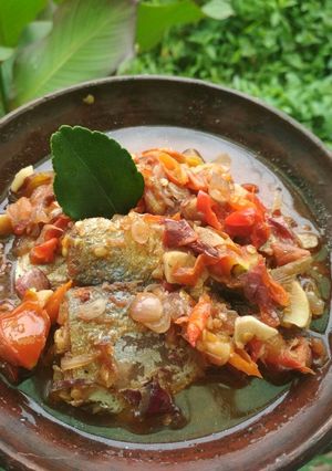 Foto resep Peda nyemek asin pedes asem