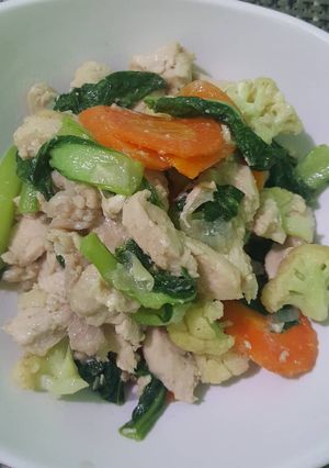 Foto resep Capcay Sehat No oil
