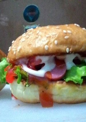 Foto resep Burger buns 🍔🍔