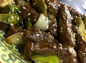 Una foto de Mongolian Beef