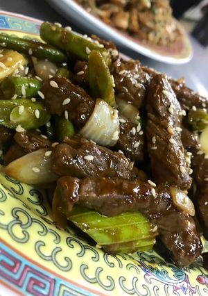 Una foto de Mongolian Beef