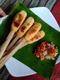 Sate lilit dan sambel matah