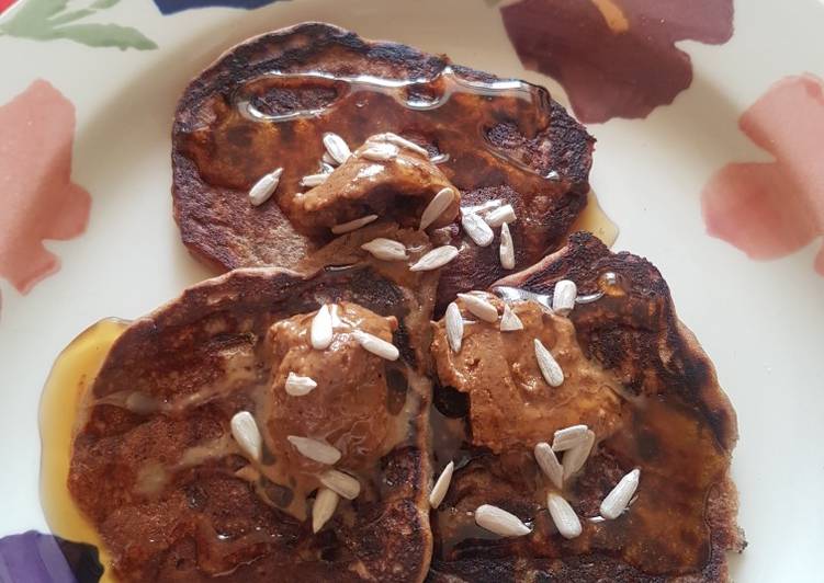 Recipe of Homemade Buckwheat banana pancakes