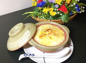 Hình của món Cơm trộn phô mai,sốt trắng đút lò (white sauce).