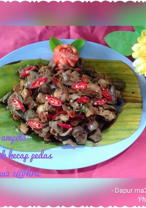 Foto resep Hati ampela masak kecap pedas