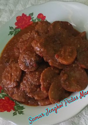 Foto resep Semur Jengkol Pedas Manis