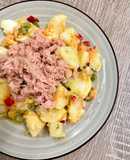 Ensalada de patatas y atún