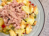 Ensalada de patatas y atún