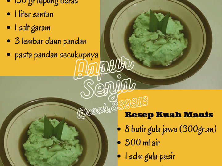 Resep Bubur Sum Sum Ijo Imut Anti Gagal