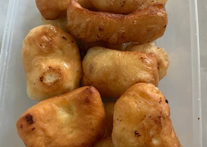 Resep: Roti Goreng (Diuleni menggunakan sendok) Simpel