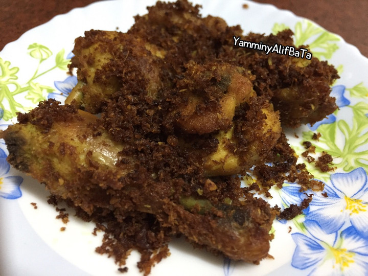 Resep Ayam goreng serundeng, Enak